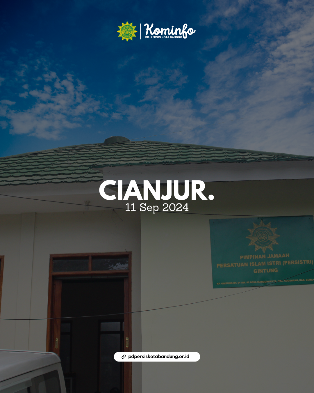 PD Persis Kirim Bantuan ke Masjid Almu'awwanah Gintung, Cugenang - Cianjur, Jawa Barat