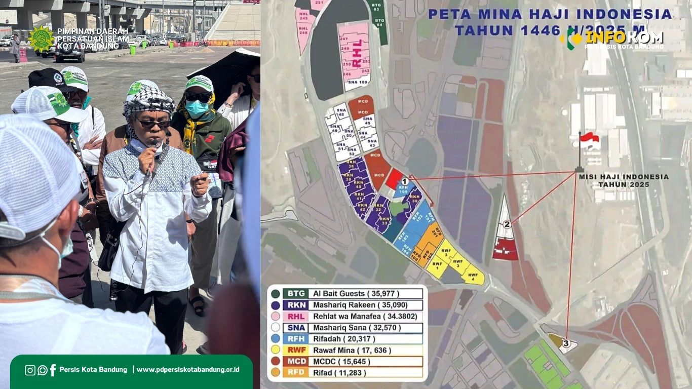 Persiapan Puncak Haji, Dr. Ihsan Setiadi Latief Pimpin Pemetaan dan Simulasi Skenario Puncak Haji Kloter 37 & 44 KBIHU PERSIS