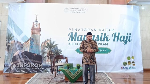 Manasik Haji KBIHU Persis Kota Bandung 2026 resmi dimulai, bekali Jamaah dengan ilmu manasik, aqidah, kaifiyat ibadah sholat dan thoharoh di perjalanan