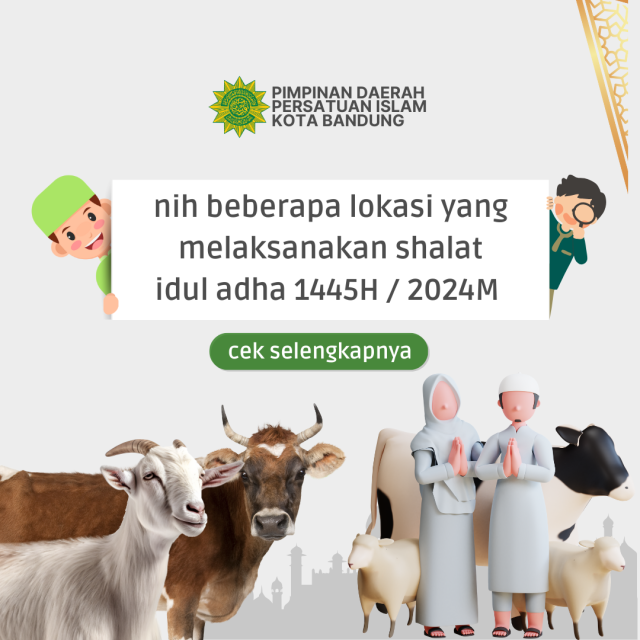 Bit'sah Imam Khotib Idul Adha 1445 H PD Persis Kota Bandung
