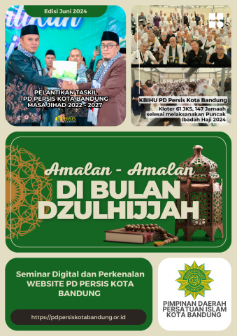 Buletin PD Persis Kota Bandung Edisi Juni 2024