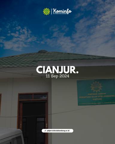 PD Persis Kirim Bantuan ke Masjid Almu'awwanah Gintung, Cugenang - Cianjur, Jawa Barat