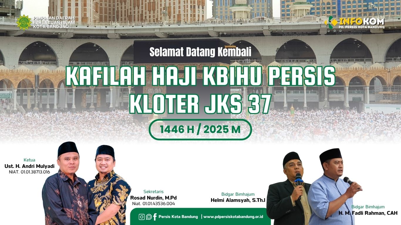 TIBA DI BANDAR UDARA SOEKARNO-HATTA, PEMULANGAN JEMAAH HAJI KBIHU PERSIS KOTA BANDUNG DIPERKIRAAN TIBA MALAM INI