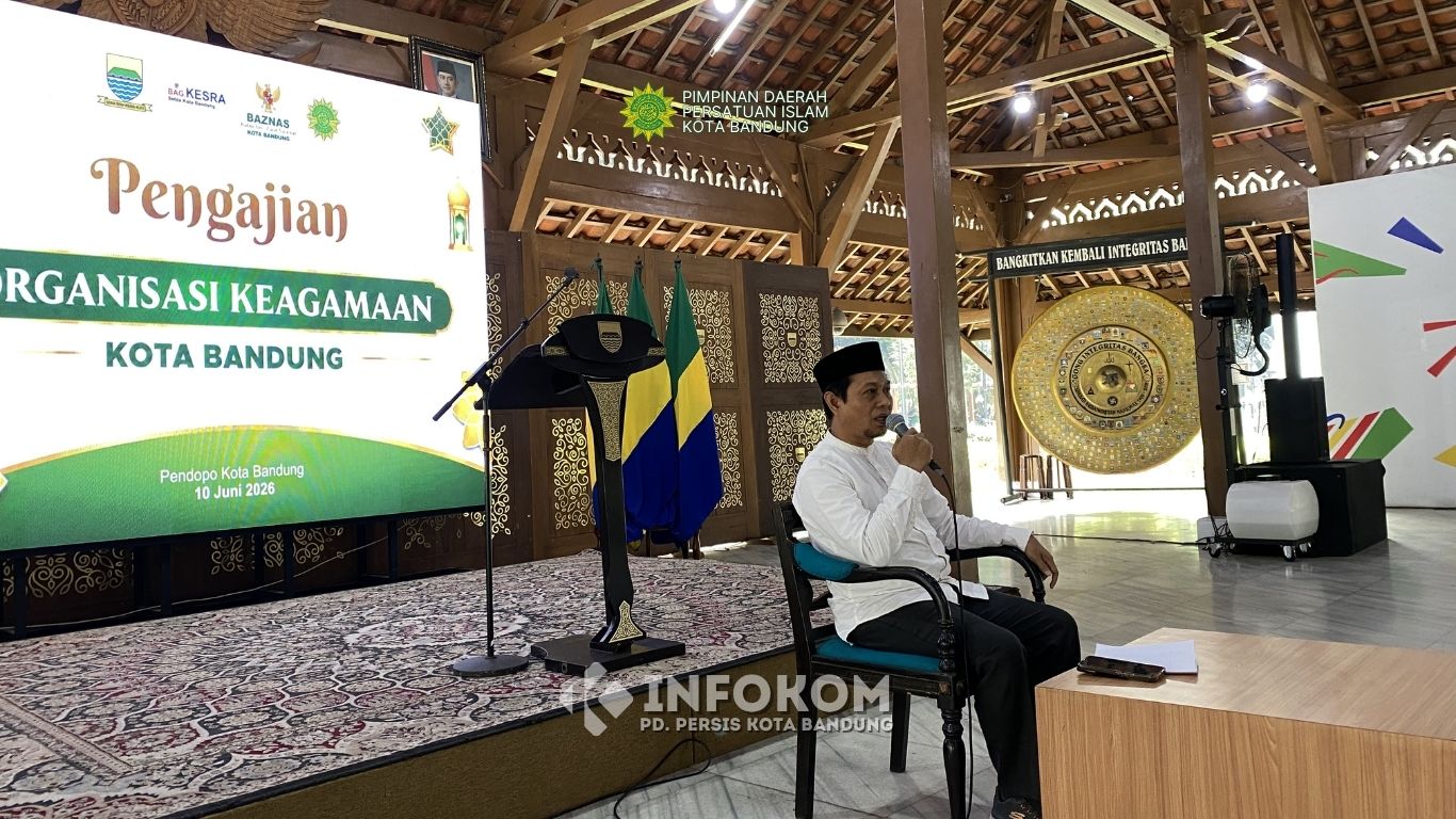 Persis Ngaji di Pendopo Kota Bandung. Ust. Asep Nurjaman : "Fokus Akhirat, Tidak Melupakan Dunia, Perintah berbuat Baik, Larangan berbuat Kerusakan"